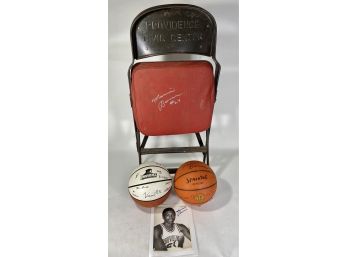Original Providence College Basketball Memorabilia Lot, Ernie Digregorio & Marvin Barnes, Type 1 Photos