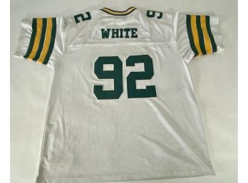 NFL Hall Of Famer Reggie White Authentic Mitchell & Ness Jersey, Large
