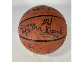 2005-2006 Indiana Pacers Original Signed Basketball