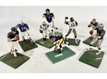 Group Of Eight NFL McFarlane Sports Figurines