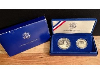 1986 Silver Liberty Coin Set
