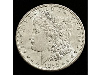 1882S Morgan Silver Dollar, Gem Brilliant Uncirculated