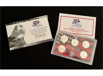 2008 Silver State Quarter Mint Set