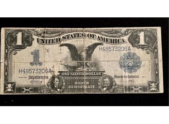 Series Of 1899 $1 Large Note Silver Certificate, VG-F