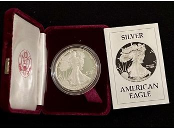 Scarce 1986S Silver American Eagle Proof Ultra Cameo