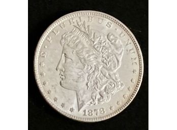 1878 Reverse Of 1879 Gem BU Morgan Silver Dollar