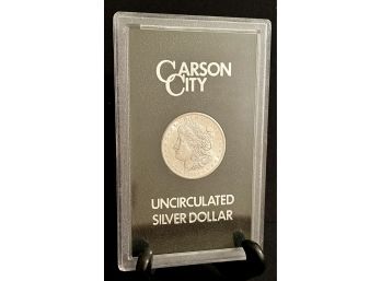 Gorgeous 1884 Carson City Morgan Silver Dollar, Gem Uncirculated, GSA Hoard!