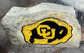 University Of Colorado Decorative Rock