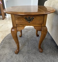 Broyhill Oval Side Table
