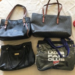 Assorted Purses/Totes/Handbags (4)
