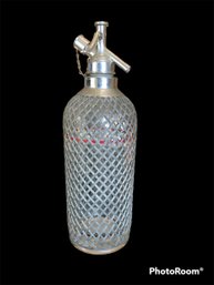 Antique Sparklets Wire Mesh Seltzer Syphon Bottle #495