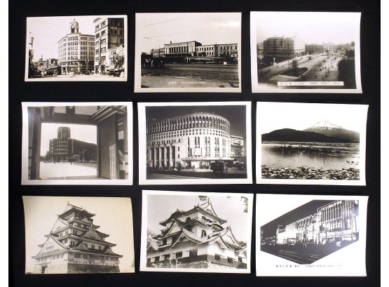 LARGE LOT OF VINTAGE PHOTOS OF JAPAN IN THE PERIOD IMMEDIATELY FOLLOWING WORLD WAR II, 1940s - 50s