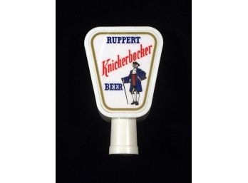 VINTAGE NEW OLD STOCK ADVERTISING TAP KNOB FOR KNICKERBOCKER BEER, CIRCA 1950s - 60s