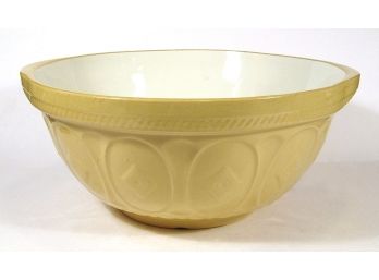 ENORMOUS VINTAGE 12-QUART 'GRIPSTAND' MIXING BOWL BY T. G. GREEN