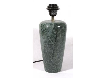 VEINED GREEN MARBLE TABLE LAMP
