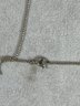 Sterling Silver Necklace With Cross - 18' Long