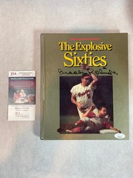 The Explosive Sixties Book With Brooks Robinson Autograph & COA