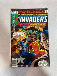 1979 Marvel Comics The Invaders The Final Blitzkrieg Of Baron Blood! 40 May