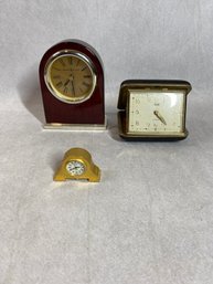 3 Small Clocks