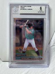2000 Topps Chrome Traded Miguel Cabrera #T40 BGS # 6