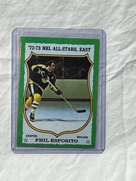 1972-1973 Topps  Phil Esposito NHL All Stars Bruins #120