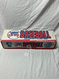 1990 Fleer Baseball Logo Stickers & Trading Cards Sealed Set