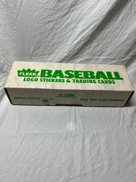 1988 Fleer Baseball Logo Stickers & Trading Cards(SEAL BROKEN)