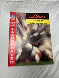 1962 Lions Vs. Los Angels Rams Magazine