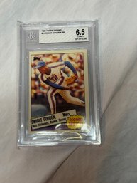 1985 Topps Tiffany Dwight Gooden RB #3 BGS 6.5