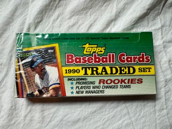 1990 Topps Traded Set Baseball Cards Sealed