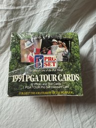 1991 PGA Tour Cards Sealed Set