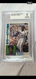 Rookie 1984 Topps Tiffany Traded Dwight Gooden #62T BGS 7