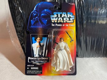 Star Wars Princess Leia Organa With Laser Pistol And Assault Rifle Figure