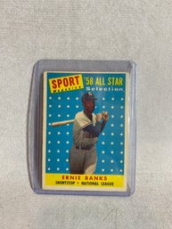 1958 Topps Ernie Banks #482
