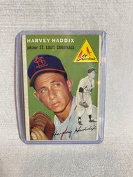 1954 Topps Harvey Haddix Jr #9