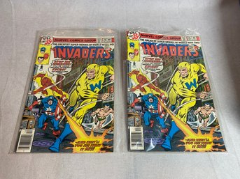 2 Comics: The Invaders 35 Dec