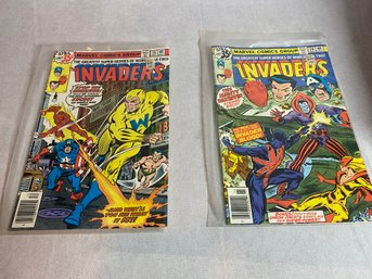 2 Comics: The Invaders 34 Nov & 35 Dec