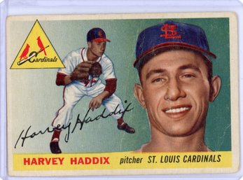 1955 Topps Harvey Haddix Jr. Cardinals #43 Vintage Baseball Card