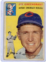 1954 Topps Jim Greengrass #22 And Hoyt Wilhelm #36 Vintage Baseball Cards 2 Total