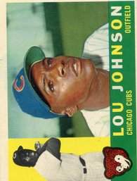 1960 Topps Lou Johnson #476