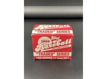 1989 Topps Traded Series Set #1-T Through 132- T