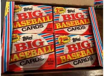 Box Of Topps Big Baseball 2nd Series Wax Packs