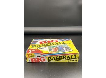 Box Of Topps Big Baseball Wax Packs