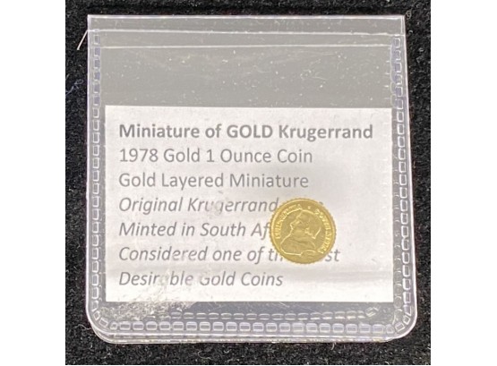 Minatare Gold Krugerrand 1978 Gold 1 Ounce Coin