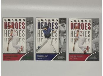 2021 Panini Absolute Unsung Heroes Lot 1 Green Parallel