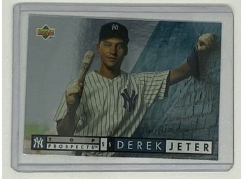 Derek Jeter 93 Upper Deck Top Prospects