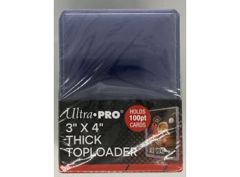 Ultra Pro 3' X4'  Thick Top Loaders Holds 100 Pt Cards
