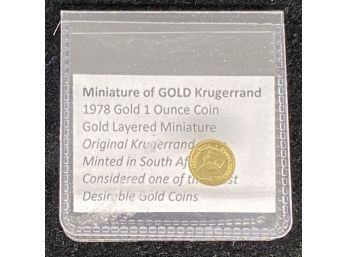 Minatare Gold Krugerrand 1978 Gold 1 Ounce Coin