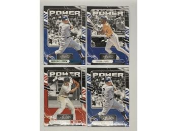 2021 Panini Absolute Power Insert Lot Featured 1 Green Parallel