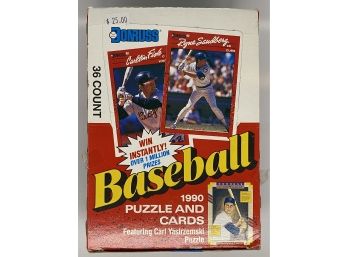 1990 Donruss Wax Packs 36 Count - Packs Are Sealed
